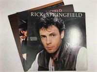 3 Rick Springfield LPs