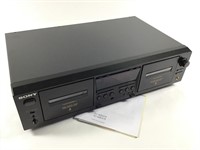 2001 Sony Stereo Cassette Deck TC-WE475