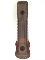 Antique 1920's 16 String Bosstone Ukelin / Zither