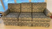 Couch - Berkshire peacock 76 inches wide, 35 #1