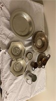 Silver plated items - QTY 7