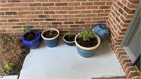 Planters lot of 5