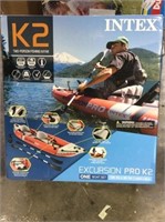 Intex K22 person fishing kayak one boat set
