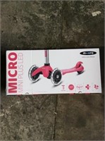 Micro mini plus LED scooter