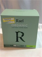 Organic cotton pads