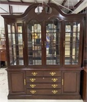 Carleton Cherry By Drexel China Cabinet