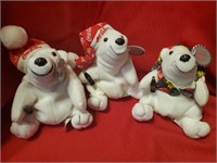 3 Coca Cola Bears, new with tags