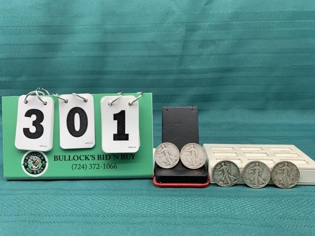 Online Webcast Auction - Coins, Collectibles and Household