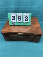 Large Wood Trinket Box
