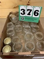Glass Canning Jars - Large and Small