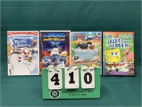 4 Children's DVD's
