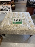 Large Upholstered Coffee Table Stool