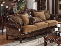 ACME FURNITURE AC-0 Sofa, 2Tone Brown