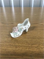 Miniature porcelain slipper