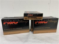PMC 223 Rem 55gr ammo, 5 boxes of 20rds each,