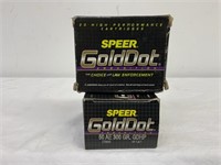 Speer GoldDot 50 AE ammo, 300 gr, GDHP, 2 boxes/20