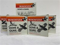 Winchester Dove & Quail # 7 1/2 shot, 5 boxes/25 s