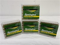 4 100 rd boxes of Remington High Velocity 22lr amm