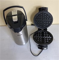 Waffle Maker, Coffee Dispenser and More