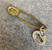 Antique Safety Pin, Military?