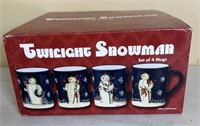 Snowman Cup Set