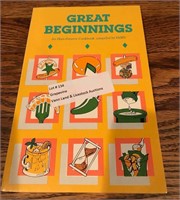 Cookbook: Great Beginnings - hors d'oeuvre