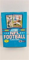 1990 Score Football Card Box Full w/ Sealed Packs