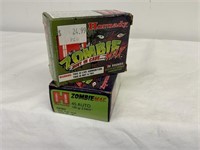 2 boxes of Hornady 45 Auto ammo, 20rds/box,