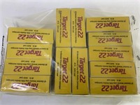 13 boxes of 50 rds each of 22lr 40gr PMC ammo,