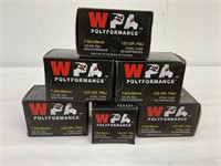 6 boxes of 7.62x39 WPA ammo, 20 rds/box