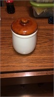 McCoy jar with lid