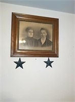 Wall hanging and 2 stars