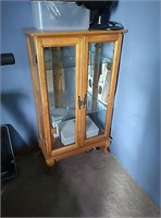 Lighted display cabinet NO CONTENTS INCLUDED