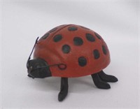 Cast Iron Lady Bug Paperweight