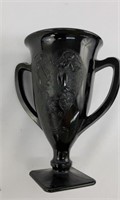 Black Amethyst 7" Glass Vase