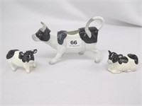 Milk Cow Cream Pitcher & Shakers