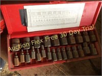 Erwin screw extractor set