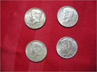 65, 66, & 67 Kennedy Half Dollars - No Mint Stamp