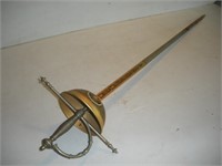 Vintage Toledo Spain Sword  33 Inch Blade