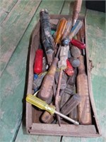 Assortment of screwdrivers and nut drivers