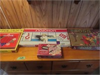 Games, Dominoes, Chinese checkers and misc
