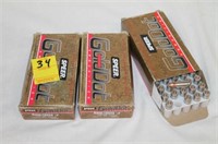 AMMO - 150 rounds 3 boxes Speer gold dot