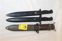 3pc M8 - A1 Germany Bayonet & 2 British L1