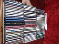 Flat of music CD's.