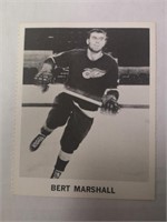 BERT MARSHALL 1966 COKE CARD DETROIT RED WINGS