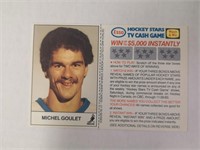 MICHEL GOULET 1982 ESSO STAR UNSCRATCHED