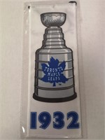 MAPLE LEAFS CHAMPIONSHIP BANNER 1932