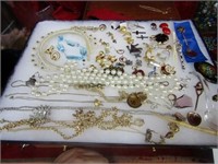 Showcase of Jewelry.