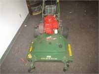 Commercial Bobcat 36"Walk behind mower.