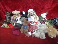 Lot of Teddy bears and more.